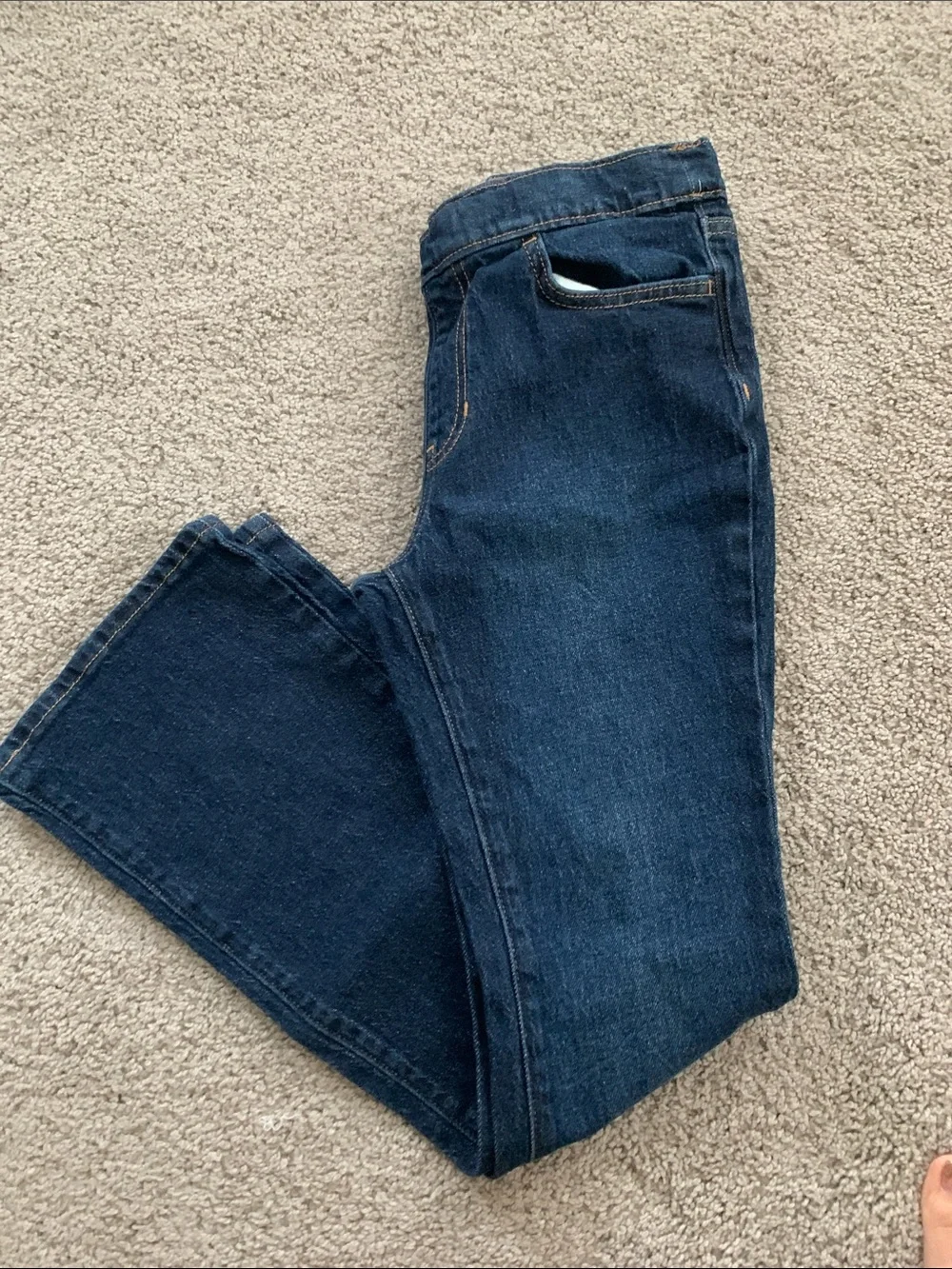 Old Navy Dark Blue Flare Jeans